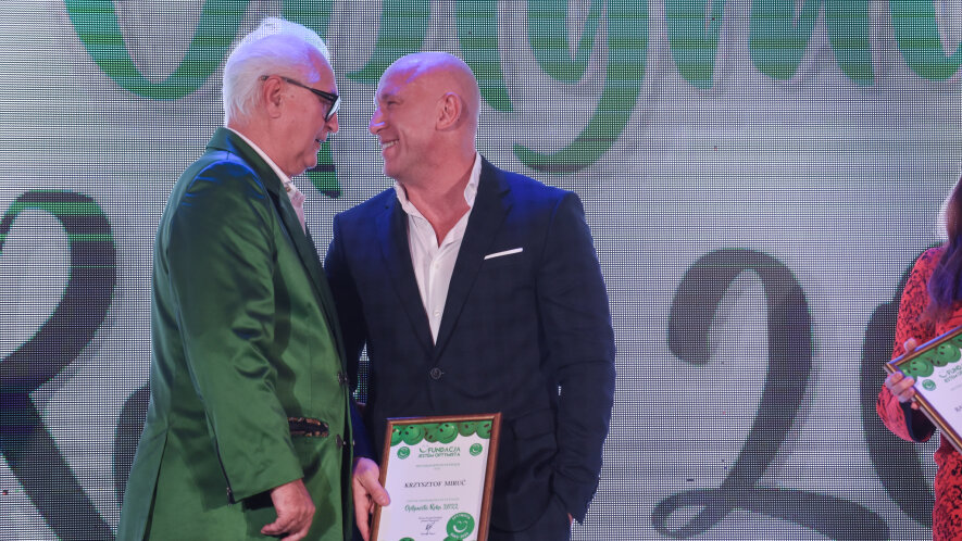 Krzysztof Miruć otrzymał nagrodę "Optymista roku"