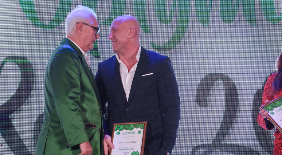 Krzysztof Miruć otrzymał nagrodę "Optymista roku"